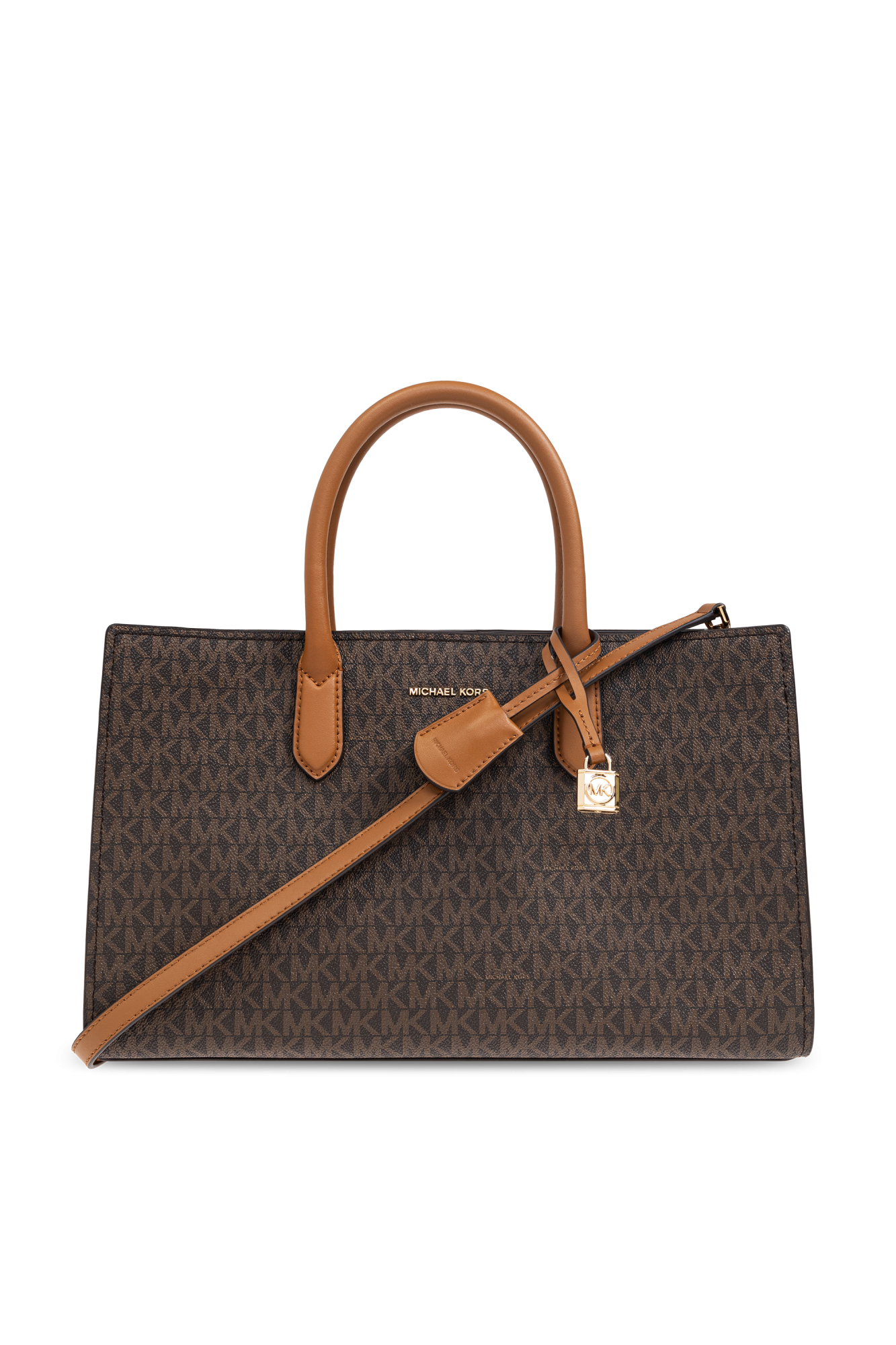 Michael kors tan handbag discount